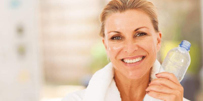 older woman skin