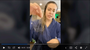 Dr. Cook discussing hair loss post-Covid infection CTV NEWS 1 alyssa milano hair loss