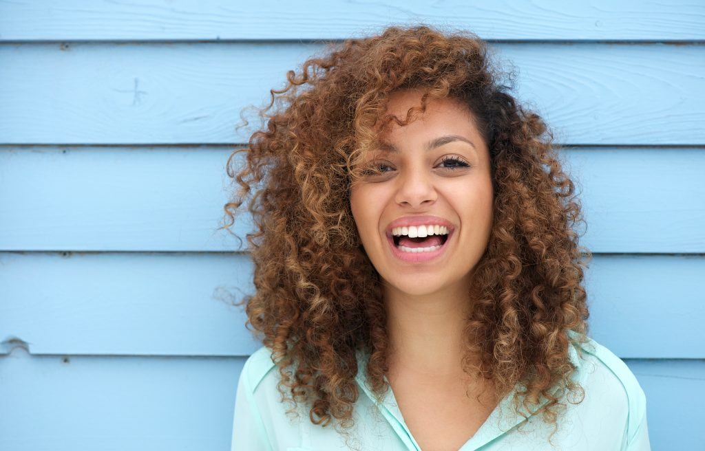 woman with clear skin dermatology