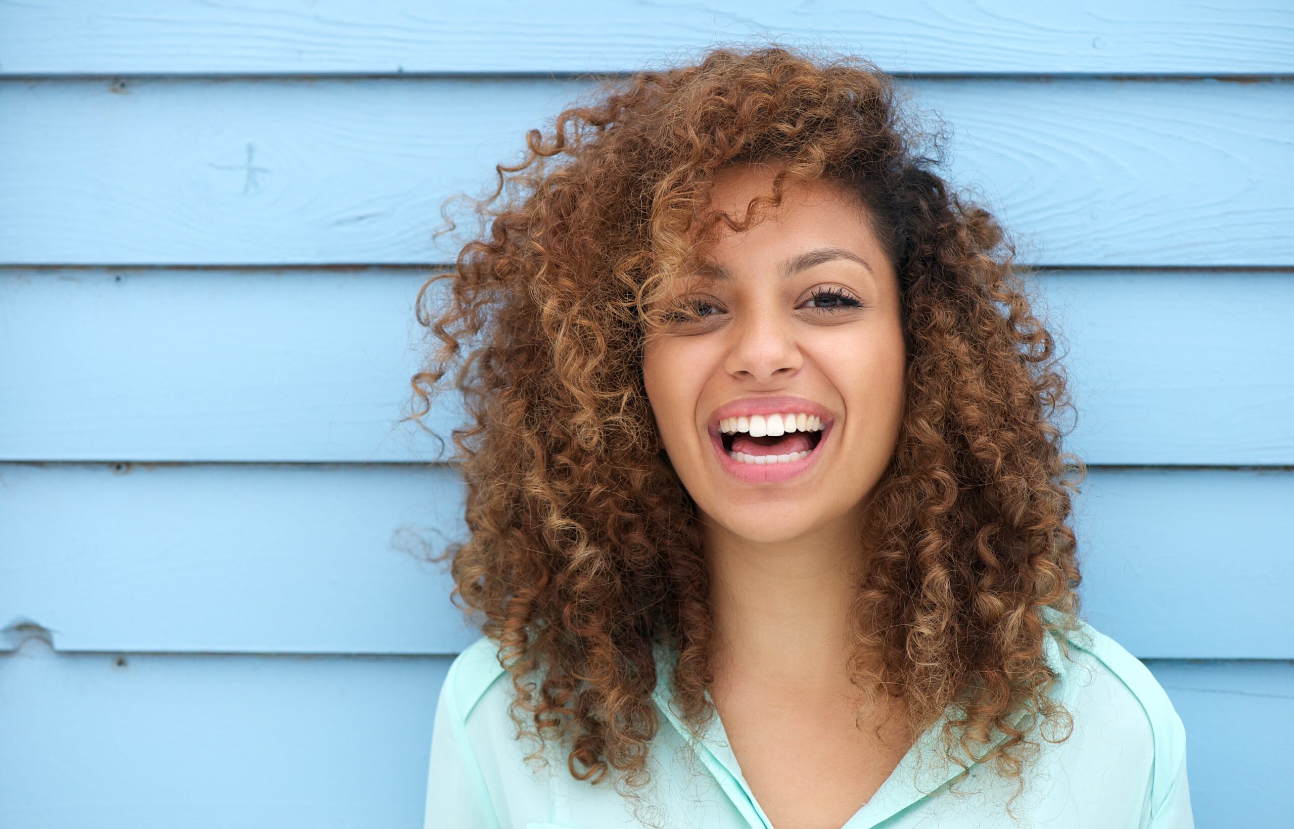 woman with clear skin dermatology